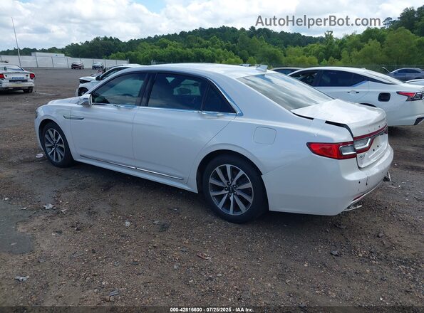 1LN6L9PK9K5604578 2019 LINCOLN CONTINENTA White Trasero izquierdo