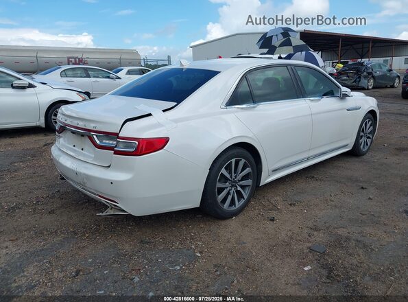 1LN6L9PK9K5604578 2019 LINCOLN CONTINENTA White Trasero derecho