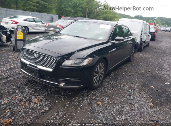 1LN6L9TK5J5603075 2018 LINCOLN CONTINENTA Black 