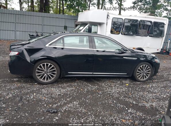 1LN6L9TK5J5603075 2018 LINCOLN CONTINENTA Black 