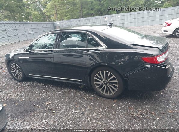 1LN6L9TK5J5603075 2018 LINCOLN CONTINENTA Black 