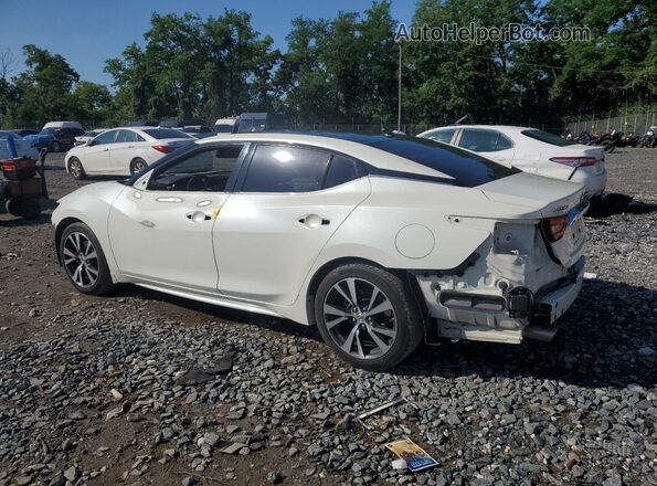 1N4AA6AP2HC384072 2017 NISSAN MAXIMA Белый Задняя левая четверть