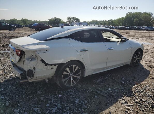1N4AA6AP2HC384072 2017 NISSAN MAXIMA Белый Задняя правая четверть