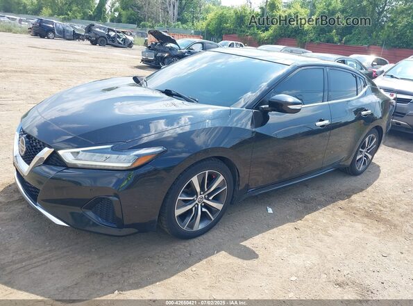 1N4AA6DV9LC373475 2020 NISSAN MAXIMA SL Black Przód lewy