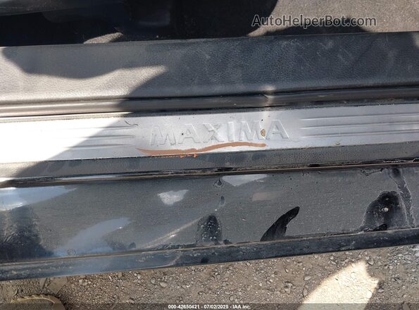 1N4AA6DV9LC373475 2020 NISSAN MAXIMA SL Black Widok z przodu