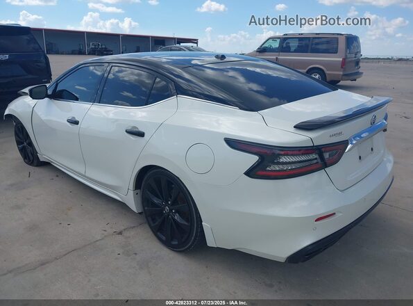 1N4AA6EV3LC384437 2020 NISSAN MAXIMA SR White Задня ліва чверть