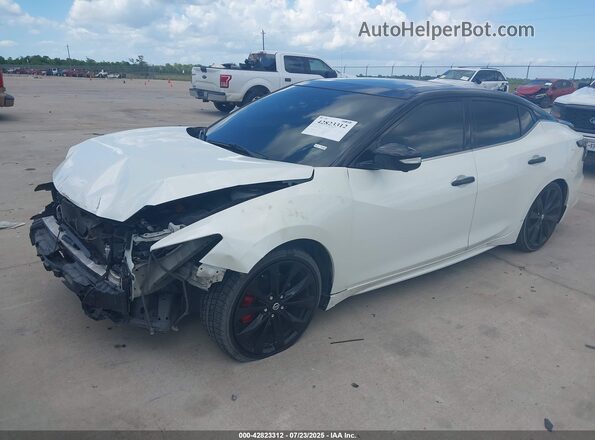 1N4AA6EV3LC384437 2020 NISSAN MAXIMA SR White Передня ліва чверть