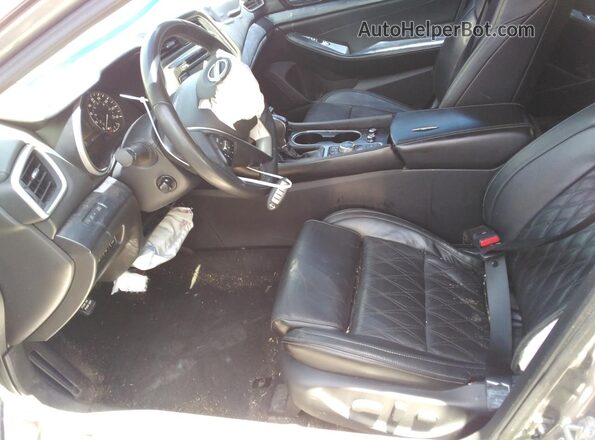 1N4AA6FV3PC508954 2023 NISSAN MAXIMA PLATINUM Серый Вид салона спереди