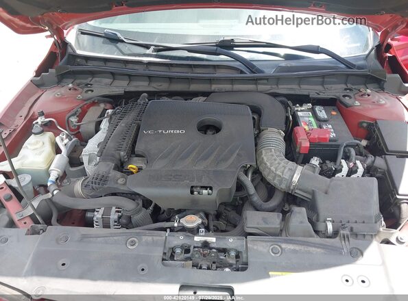 1N4AL4FV3KC107444 2019 NISSAN ALTIMA Red უკანა ხედი