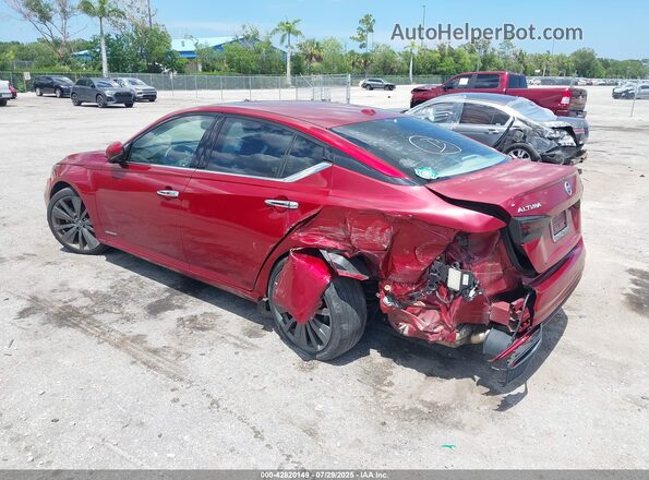 1N4AL4FV3KC107444 2019 NISSAN ALTIMA Red უკანა მარცხენა