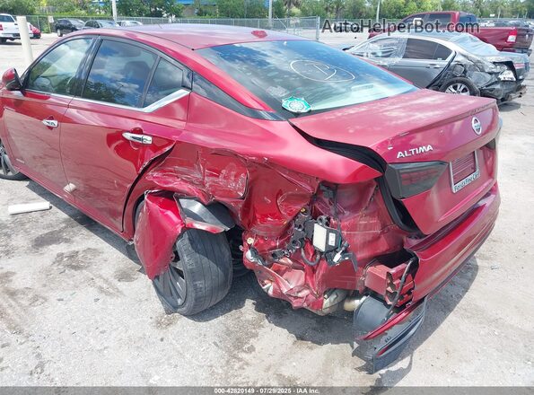 1N4AL4FV3KC107444 2019 NISSAN ALTIMA Red წინა ხედი
