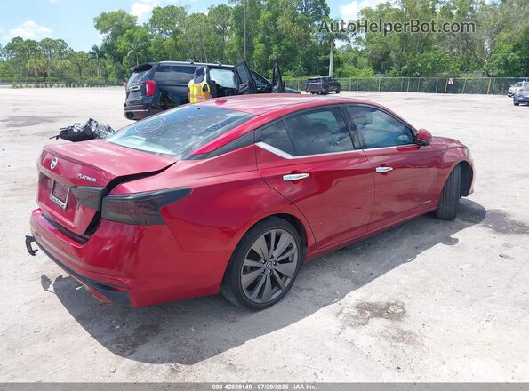 1N4AL4FV3KC107444 2019 NISSAN ALTIMA Red უკანა მარჯვენა