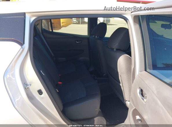1N4AZ1BV3PC562787 2023 NISSAN LEAF Серебряный Вид наклейки с VIN-кодом