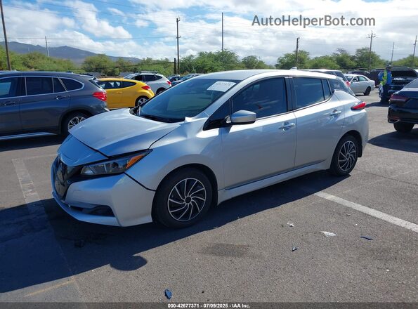 1N4AZ1BV3PC562787 2023 NISSAN LEAF Серебряный Передняя левая четверть
