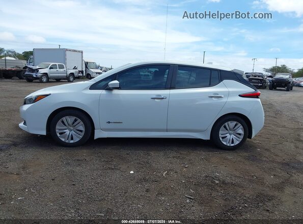 1N4AZ1CP8JC304644 2018 NISSAN LEAF White Панорамний вид салону 360°