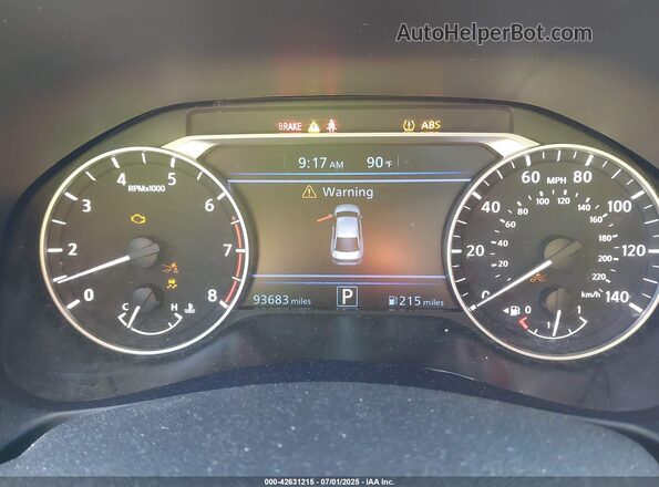 1N4BL4CV3MN332415 2021 NISSAN ALTIMA Blue Vista de los asientos traseros