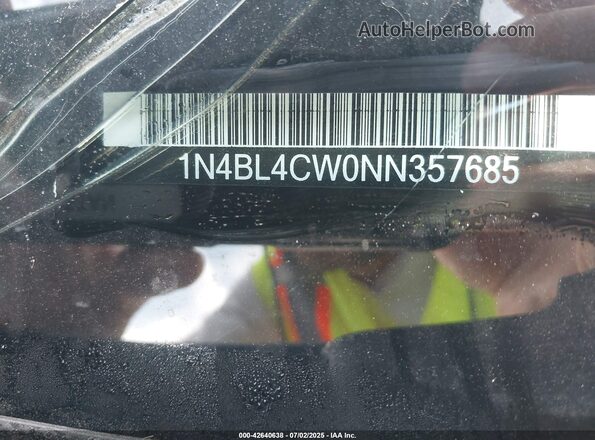 1N4BL4CW0NN357685 2022 NISSAN ALTIMA Серый 