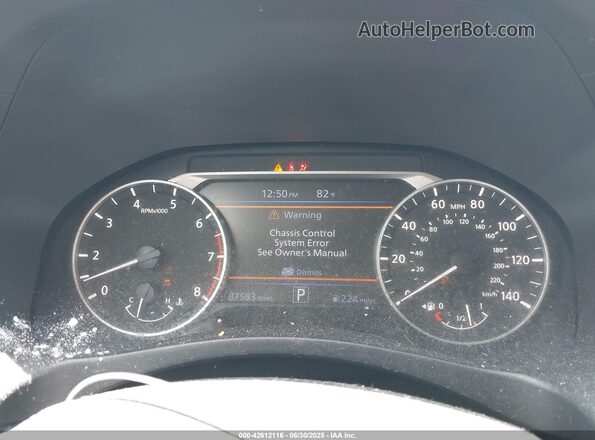 1N4BL4DV2MN375710 2021 NISSAN ALTIMA Black Հետևի նստատեղերի տեսք