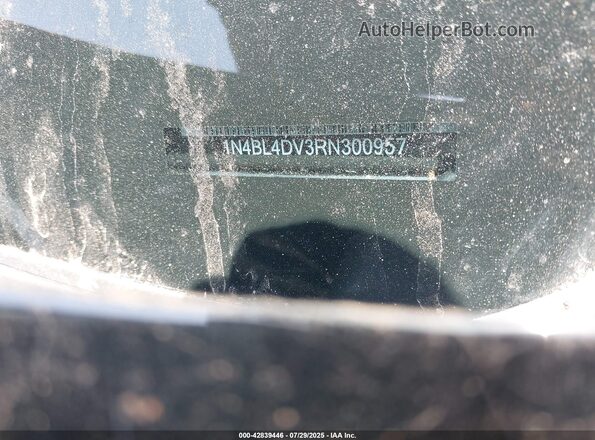 1N4BL4DV3RN300957 2024 NISSAN ALTIMA Black Engine compartment view