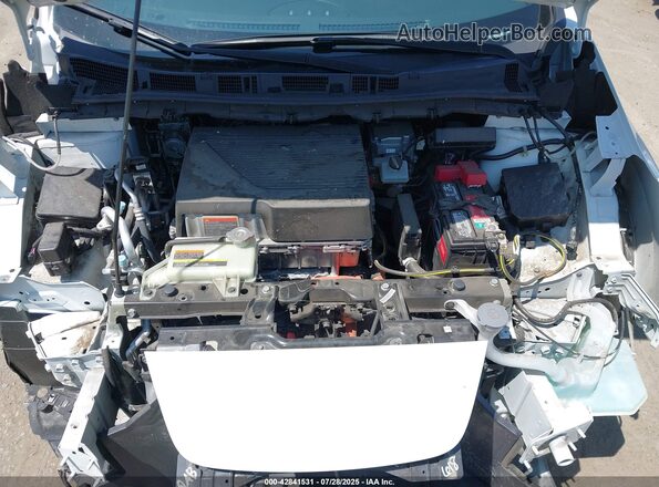 1N4BZ1DP5LC304090 2020 NISSAN LEAF White უკანა ხედი