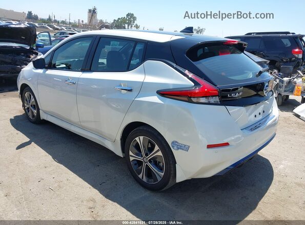 1N4BZ1DP5LC304090 2020 NISSAN LEAF White უკანა მარცხენა