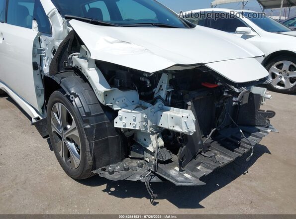 1N4BZ1DP5LC304090 2020 NISSAN LEAF White წინა ხედი