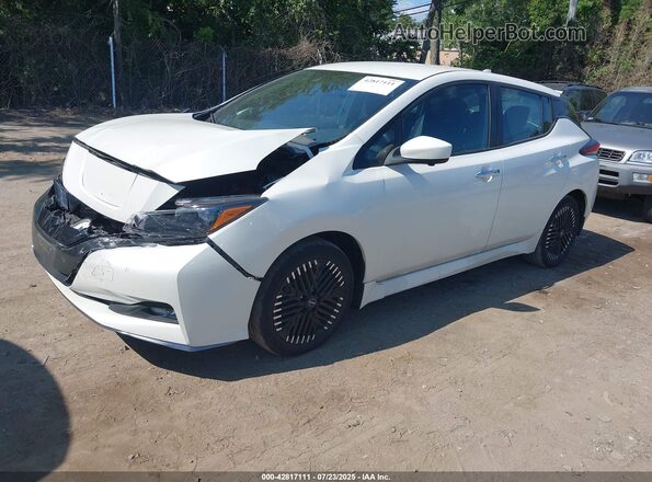 1N4CZ1CV1PC553044 2023 NISSAN LEAF White Przód lewy