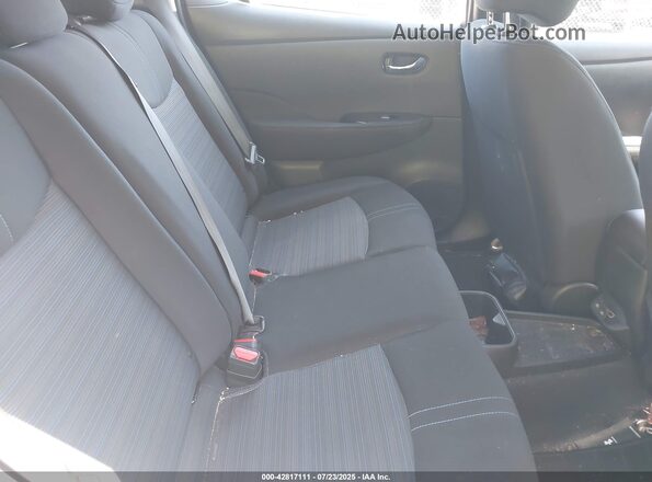 1N4CZ1CV1PC553044 2023 NISSAN LEAF White Widok naklejki z numerem VIN