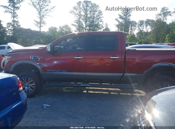 1N6BA1F23GN511538 2016 NISSAN TITAN XD Red Widok wnętrza 360 stopni