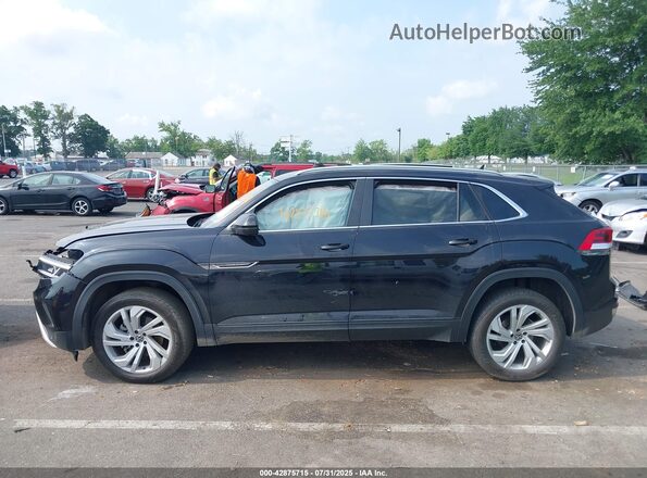 1V2BC2CA1MC226972 2021 VOLKSWAGEN ATLAS Black Widok wnętrza 360 stopni