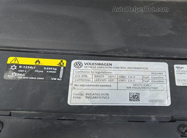1V2HR2CA9RC564720 2024 VOLKSWAGEN ATLAS  
