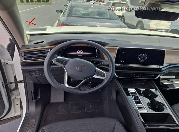 1V2HR2CA9RC564720 2024 VOLKSWAGEN ATLAS  Vista de la etiqueta del VIN