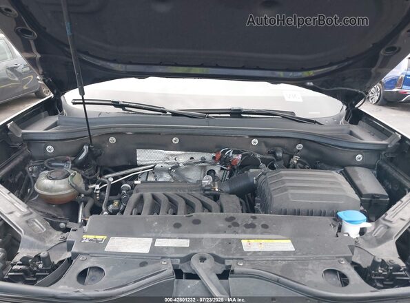 1V2PE2CA7MC232145 2021 VOLKSWAGEN ATLAS Black Widok z tyłu