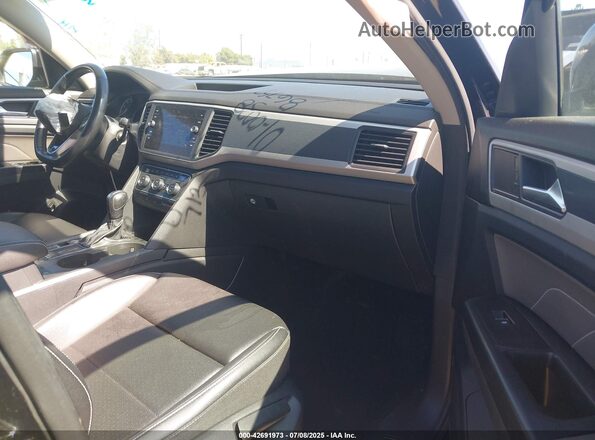 1V2PR2CA5MC543948 2021 VOLKSWAGEN ATLAS Black Widok wnętrza z przodu