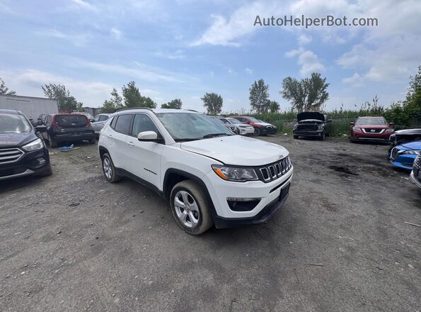 3C4NJDBB4MT588325 2021 JEEP COMPASS White Rear left