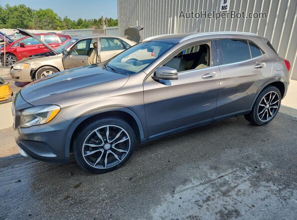WDCTG4EB7GJ231471 2016 MERCEDES-BENZ GLA-CLASS Gray უკანა მარცხენა