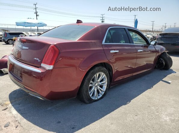 2C3CCAEG6GH135557 2016 CHRYSLER 300 Burgundy Rear right