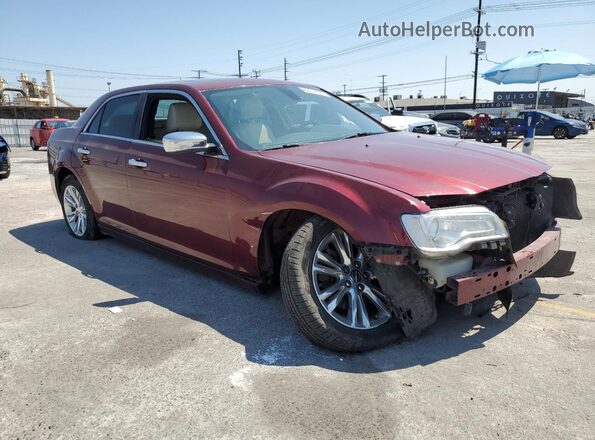 2C3CCAEG6GH135557 2016 CHRYSLER 300 Burgundy Front right