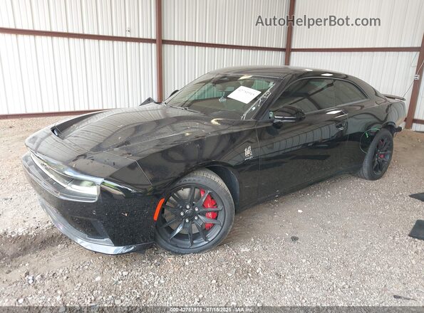 2C3CDBDK9RR206093 2024 DODGE CHARGER Black Vista tres cuartos delantera izquierda