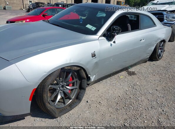 2C3CDBDKXRR205437 2024 DODGE CHARGER Silver Դիմացի տեսք