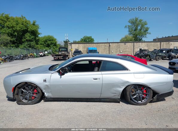 2C3CDBDKXRR205437 2024 DODGE CHARGER Silver Սալոնի 360 աստիճան տեսք