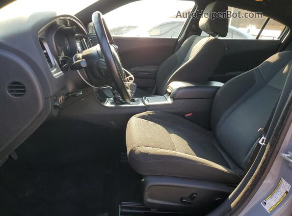2C3CDXBG1MH505958 2021 DODGE CHARGER Gray Вид салону спереду