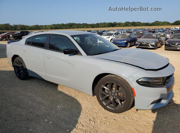 2C3CDXBG1MH505958 2021 DODGE CHARGER Gray Передня права чверть