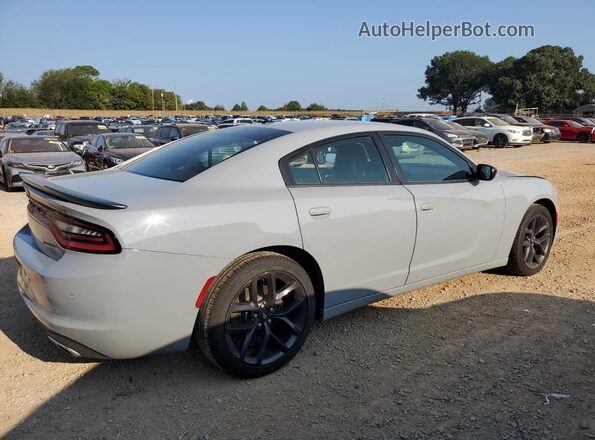 2C3CDXBG1MH505958 2021 DODGE CHARGER Gray Задня права чверть