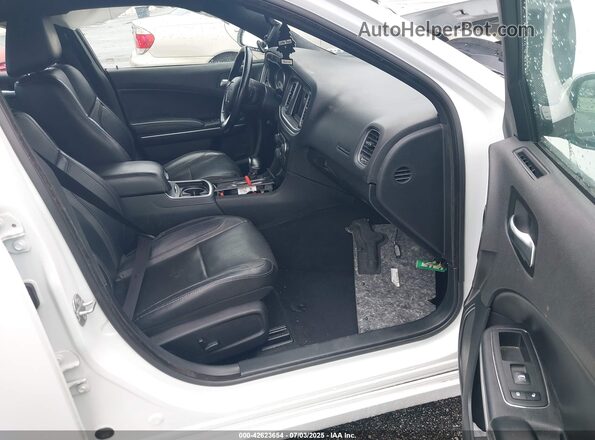 2C3CDXBG1MH628160 2021 DODGE CHARGER Белый Вид салона спереди