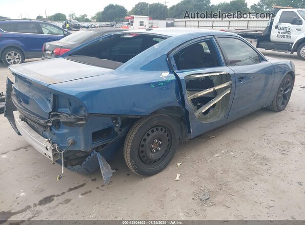 2C3CDXBG3MH605432 2021 DODGE CHARGER Blue Rear right
