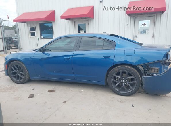 2C3CDXBG3MH605432 2021 DODGE CHARGER Blue 