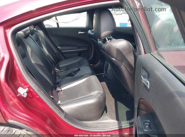 2C3CDXBG4MH548268 2021 DODGE CHARGER Maroon Vista de la etiqueta del VIN