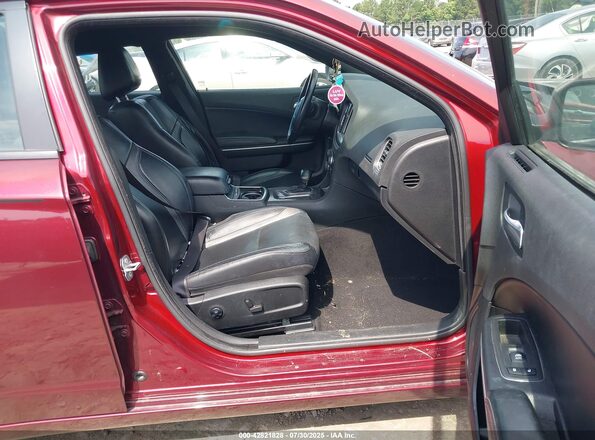 2C3CDXBG4MH548268 2021 DODGE CHARGER Maroon Vista interior delantera