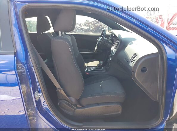 2C3CDXBG6MH656858 2021 DODGE CHARGER Blue Սալոնի դիմացի տեսք